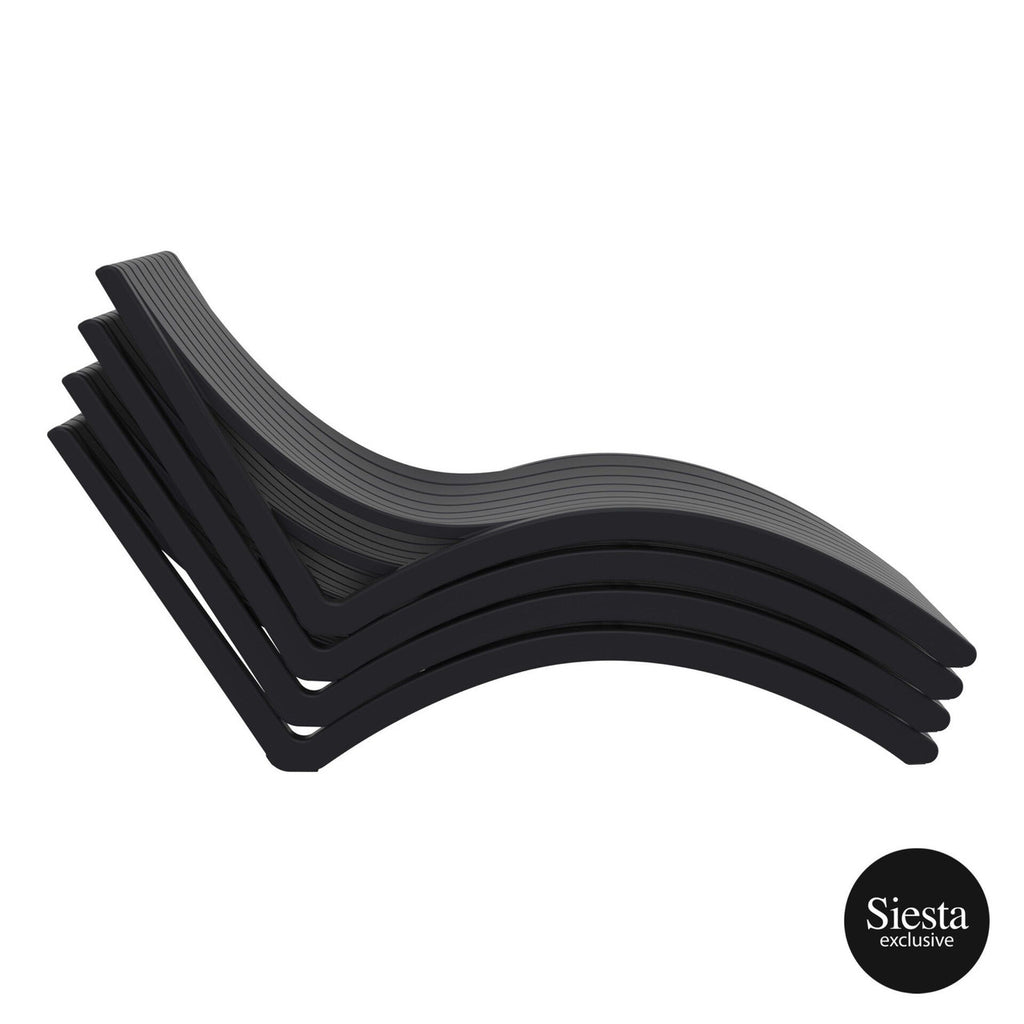 Pair of Cirillo Slender Sun Loungers + Side Table