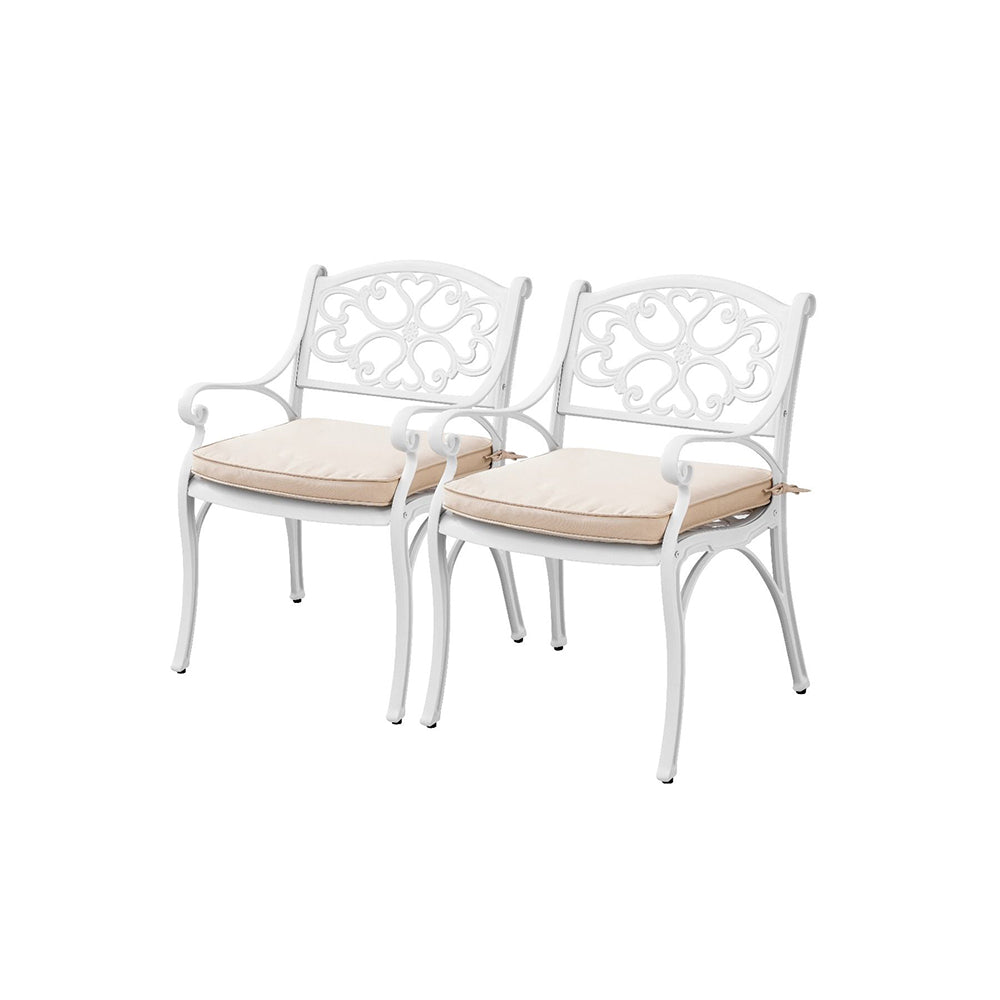 Zenia 3 pc Dining Setting - Black or White