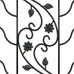 Ilana 2pcs Tall Metal Garden Trellis