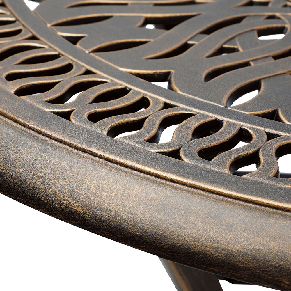 Asha 3pc Aluminium Outdoor Bistro Set