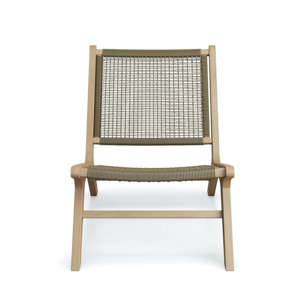 Sancerre Acacia Wood Lounge Chair