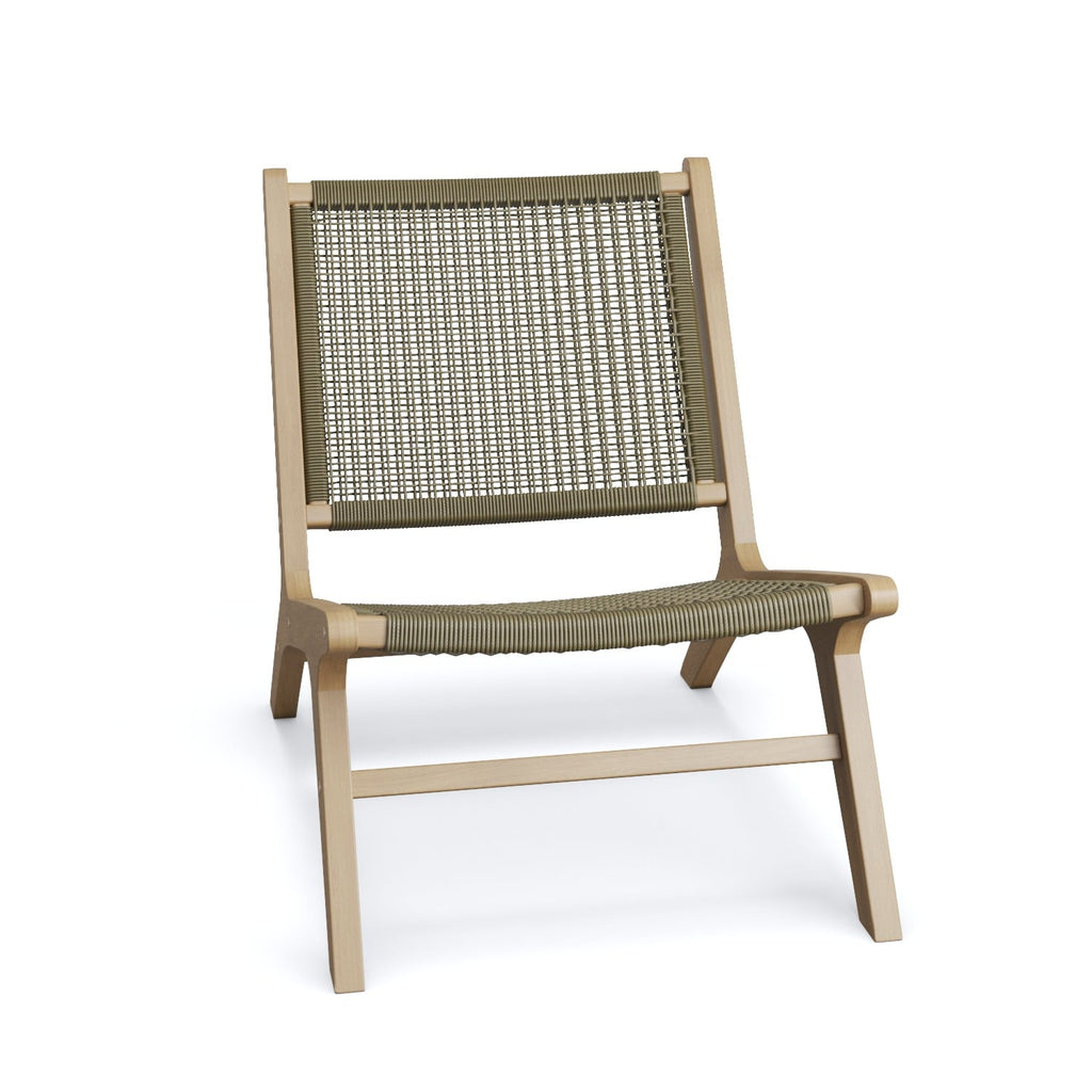 Revere Acacia Wood Outdoor Lounge Chair