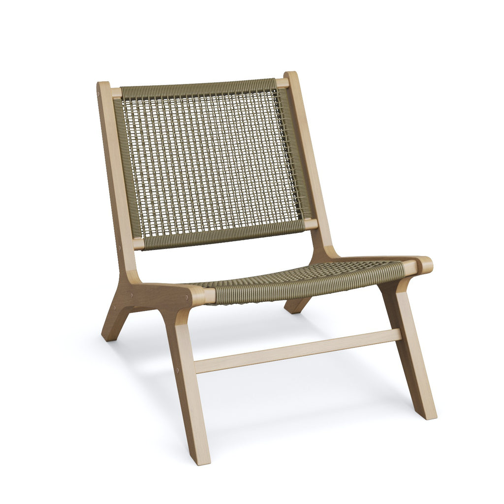 Sancerre Acacia Wood Lounge Chair