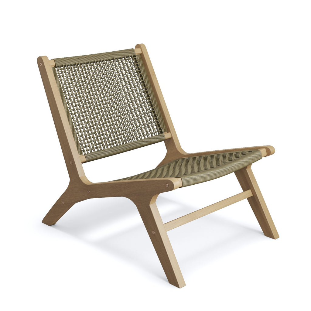 Sancerre Acacia Wood Lounge Chair