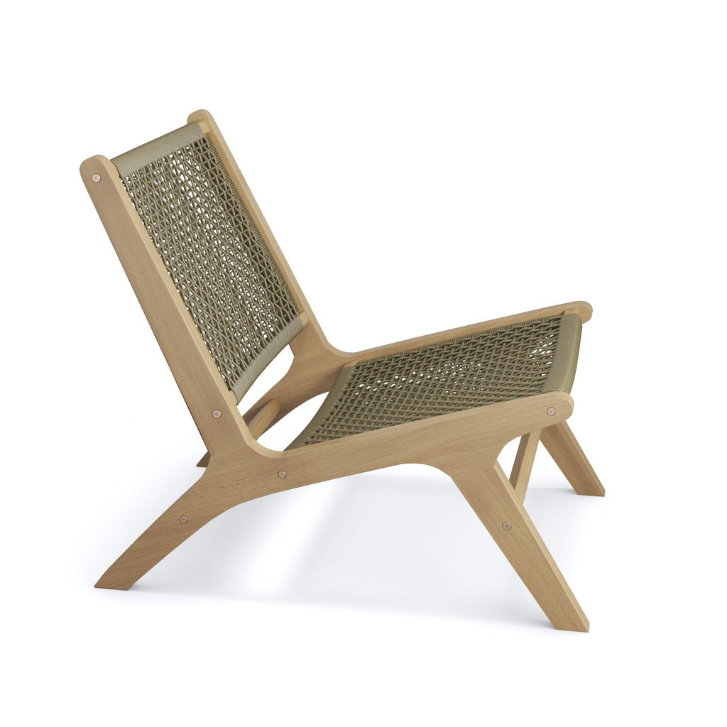 Revere Acacia Wood Outdoor Lounge Chair