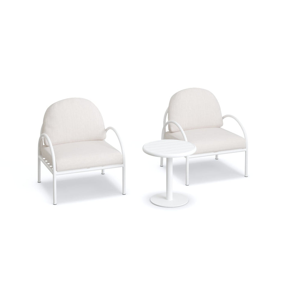 Nunzia 2 Seater Armchair & Table Set
