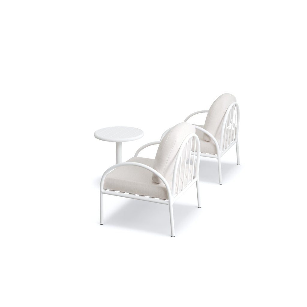Nunzia 2 Seater Armchair & Table Set