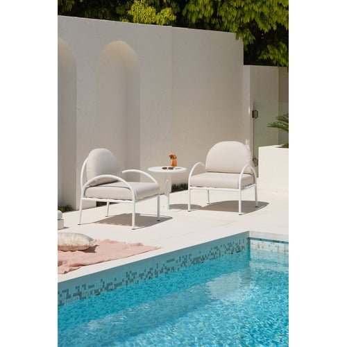 Nunzia 2 Seater Armchair & Table Set