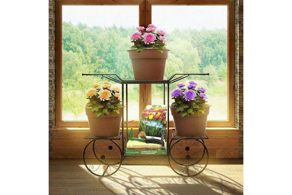 Isolde 6 Tier Garden Cart Stand & Flower Pot Plant Holder