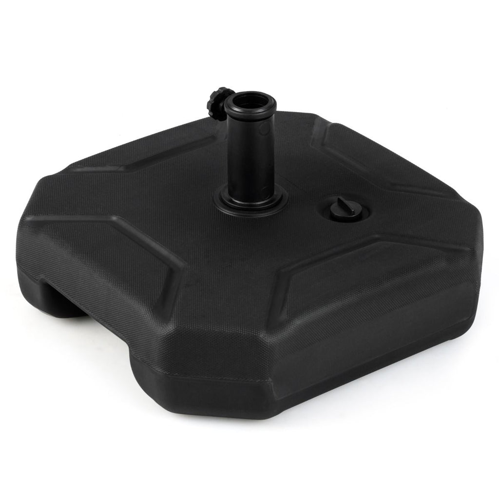 Round & Square Resin Umbrella Bases w/Lockable Wheels