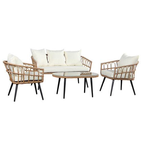 Larissa 4 Seater Outdoor Sofa Set