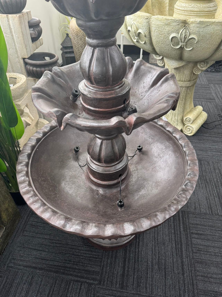 Arenzano Stone Effect 5-Tier Electric Powered Fountain