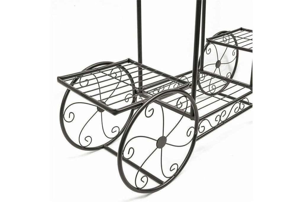 Isolde 6 Tier Garden Cart Stand & Flower Pot Plant Holder