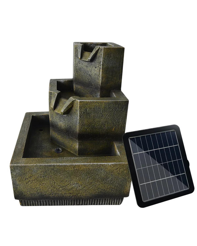 Orion Solar 3 Tier Fountain/Birdbath