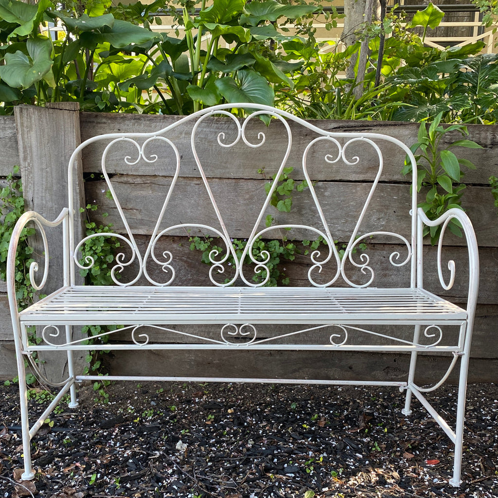 Aspen Garden Bench Bella Rust