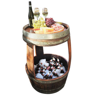 Wine Barrel Plus Boutique Bar Cartwith Ice Tub