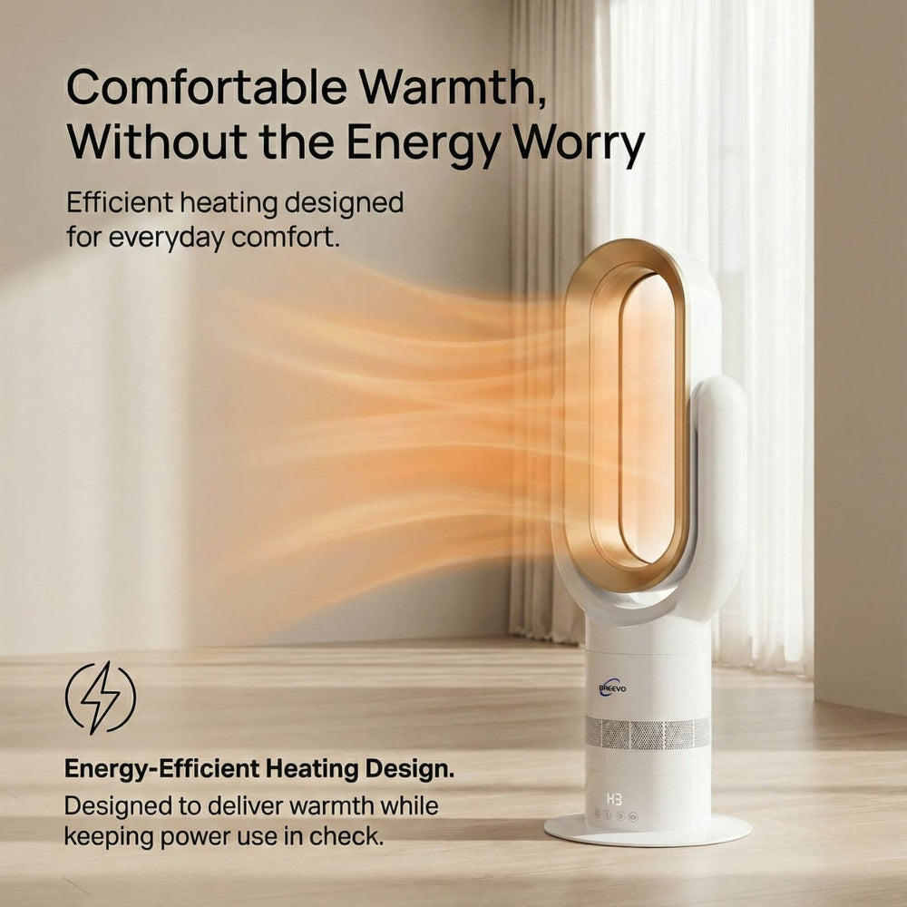 Breeze Dual Hot & Cold Bladeless Space Heater 1650W