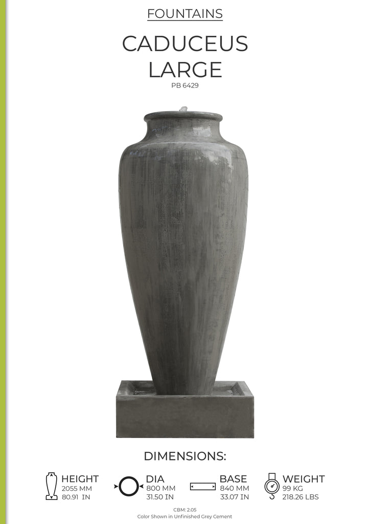 Ventimiglia Fountain 77x77x82cms. 3 Colours