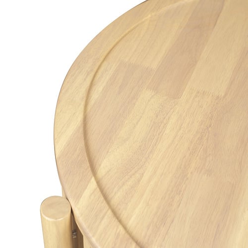 Montez Round Rubberwood Coffee Table