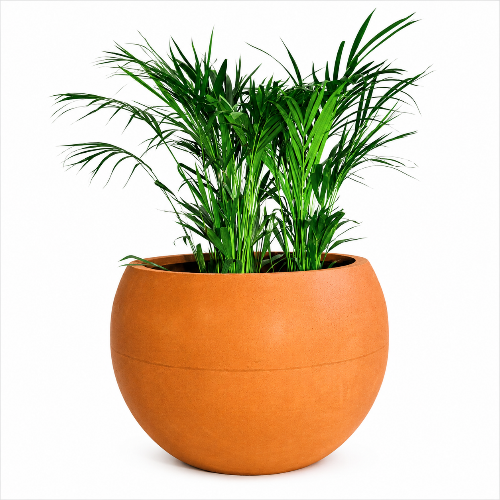 Earthsphere Corten Urn/Pot — Pre-Rusted Weathering Steel