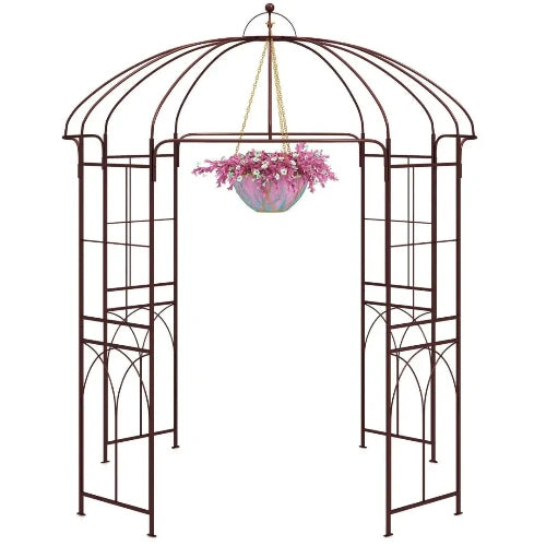 Lolita Garden Arbour Gazebo Arch Pergola Pavilion. Bronze Metal