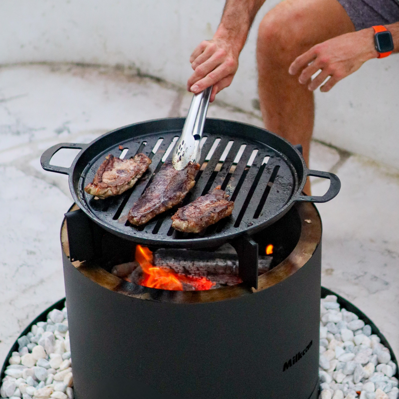 Freya Firepit Cast Iron Grill 50cm