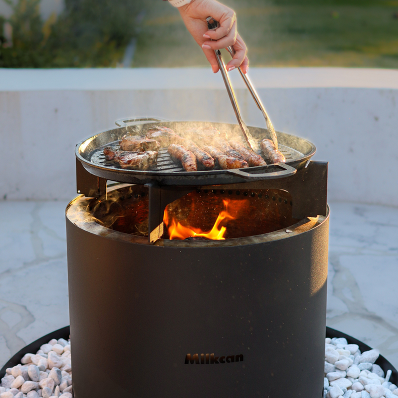 Freya Firepit Cast Iron Grill 50cm