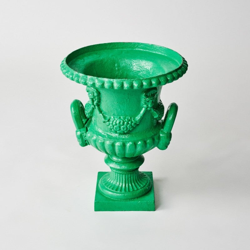 Ferrara Cast Iron Garden Urn. Colours. HOLD