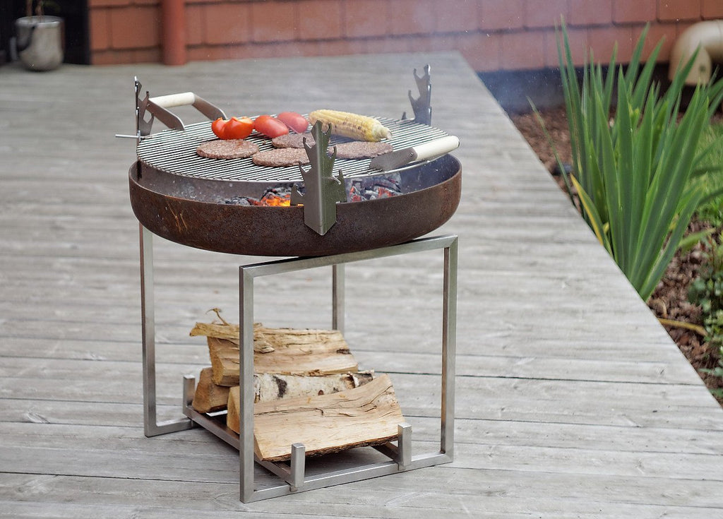 Top End Firepit Grill Grates. 2 Sizes. 6 Position Heights