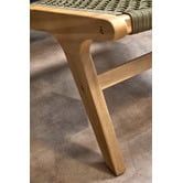 Revere Acacia Wood Outdoor Lounge Chair
