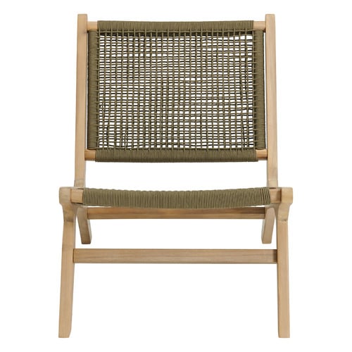 Sancerre Acacia Wood Lounge Chair