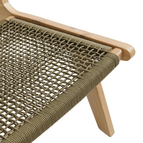 Sancerre Acacia Wood Lounge Chair