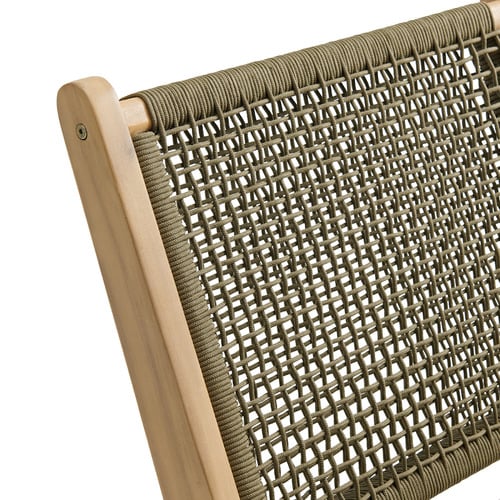 Sancerre Acacia Wood Lounge Chair