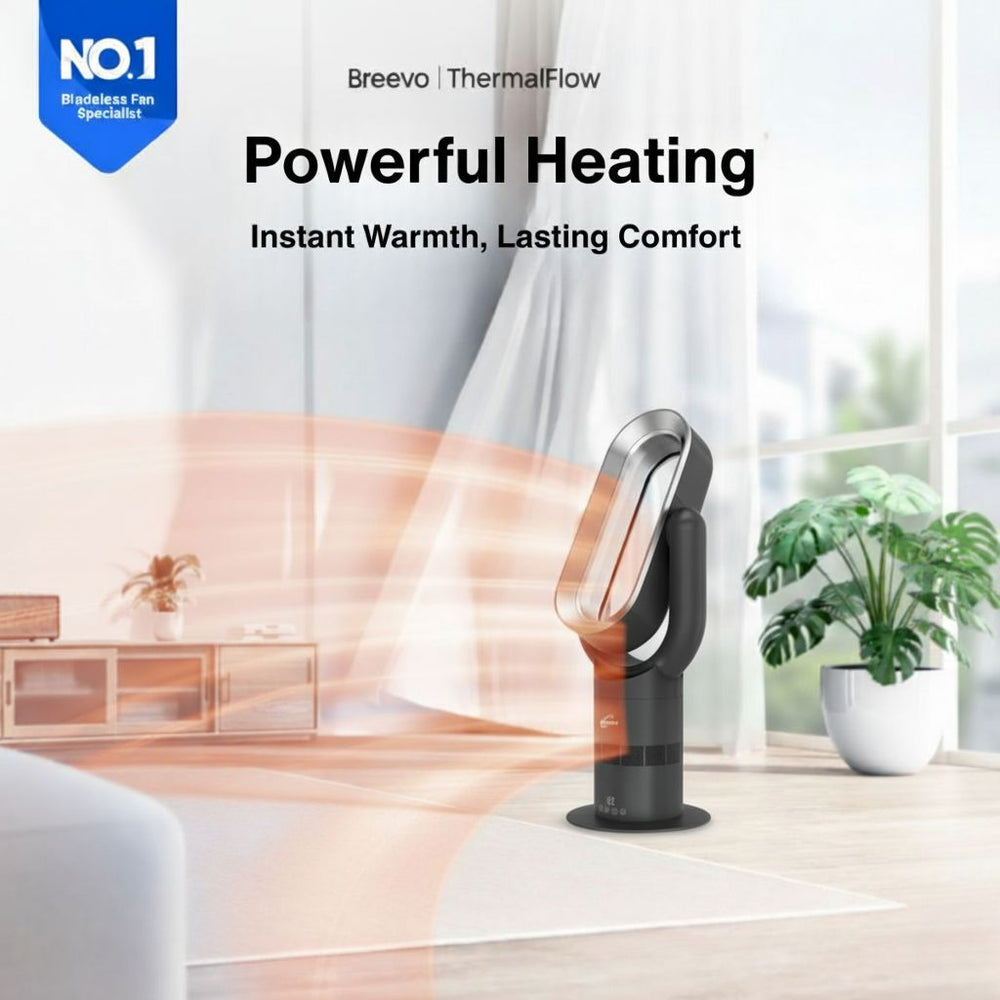 Breeze Dual Hot & Cold Bladeless Space Heater 1650W