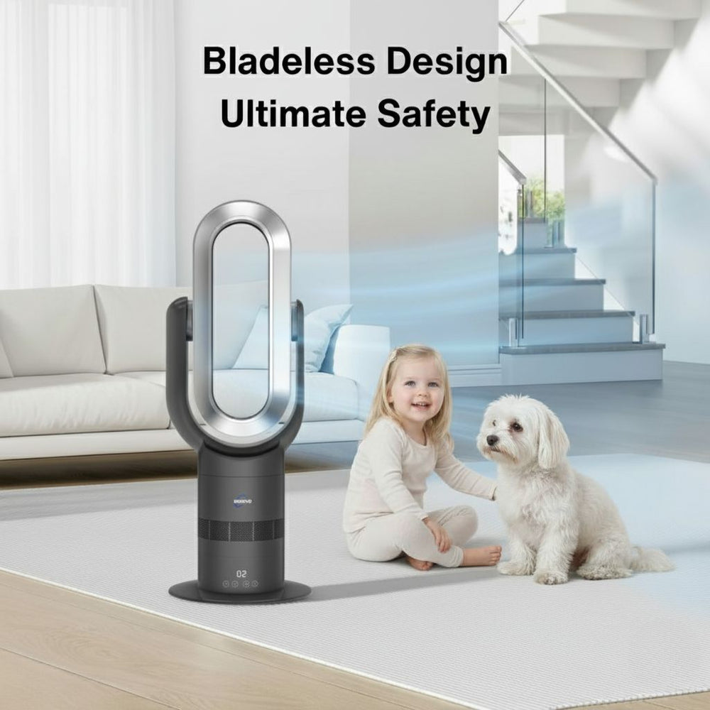 Breeze Dual Hot & Cold Bladeless Space Heater 1650W