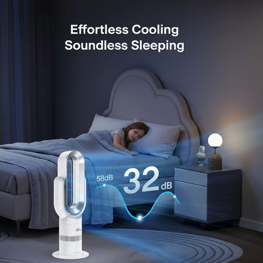 Breeze Dual Hot & Cold Bladeless Space Heater 1650W