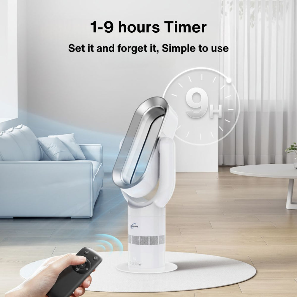Breeze Dual Hot & Cold Bladeless Space Heater 1650W