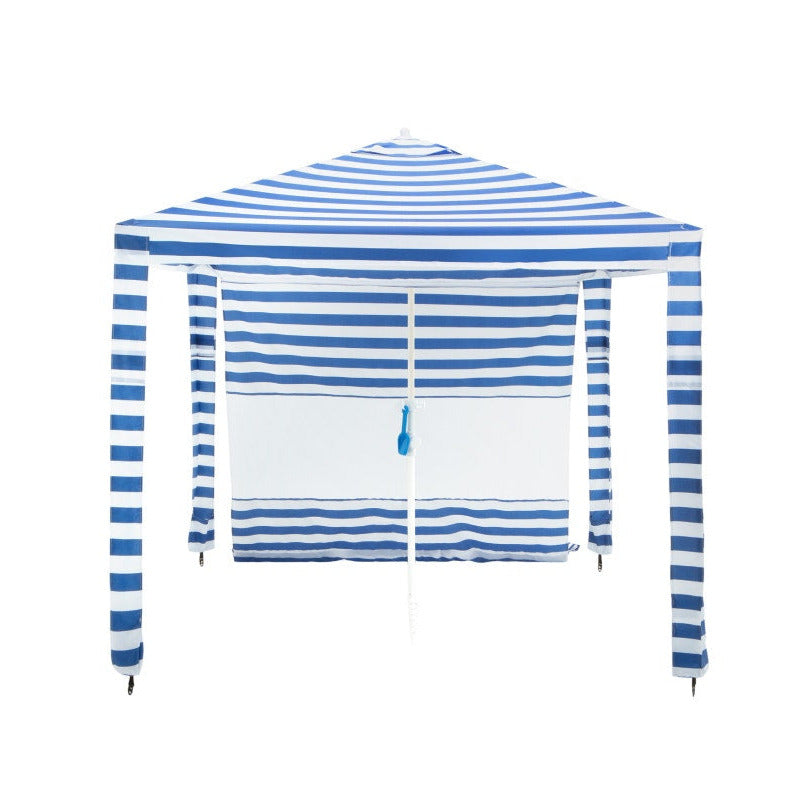 Fiesta Beach Cabana Shelter UV50 with Side Wall