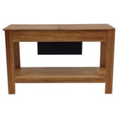 Sonoma Wooden Outdoor Bar Table with Storage