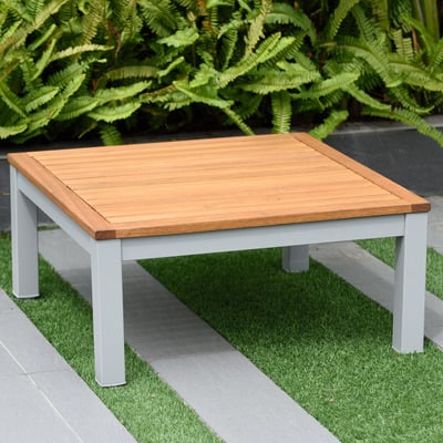 Natural Hawaiian Wooden Outdoor Coffee Table