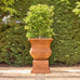 Aquaviva Concrete Garden Urn & Pedestal, Sandstone