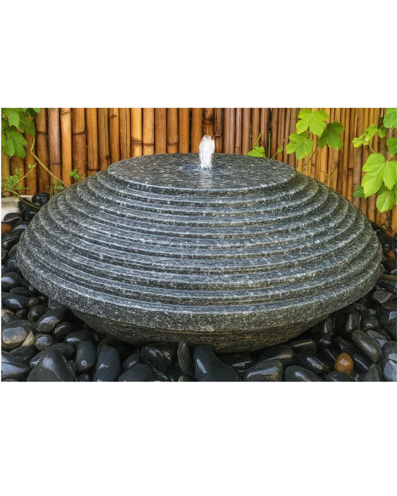 Kyoto Tiered Granite Zen Waer Feature