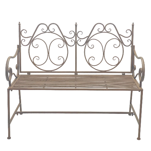 Isadora Garden Bench – Rust