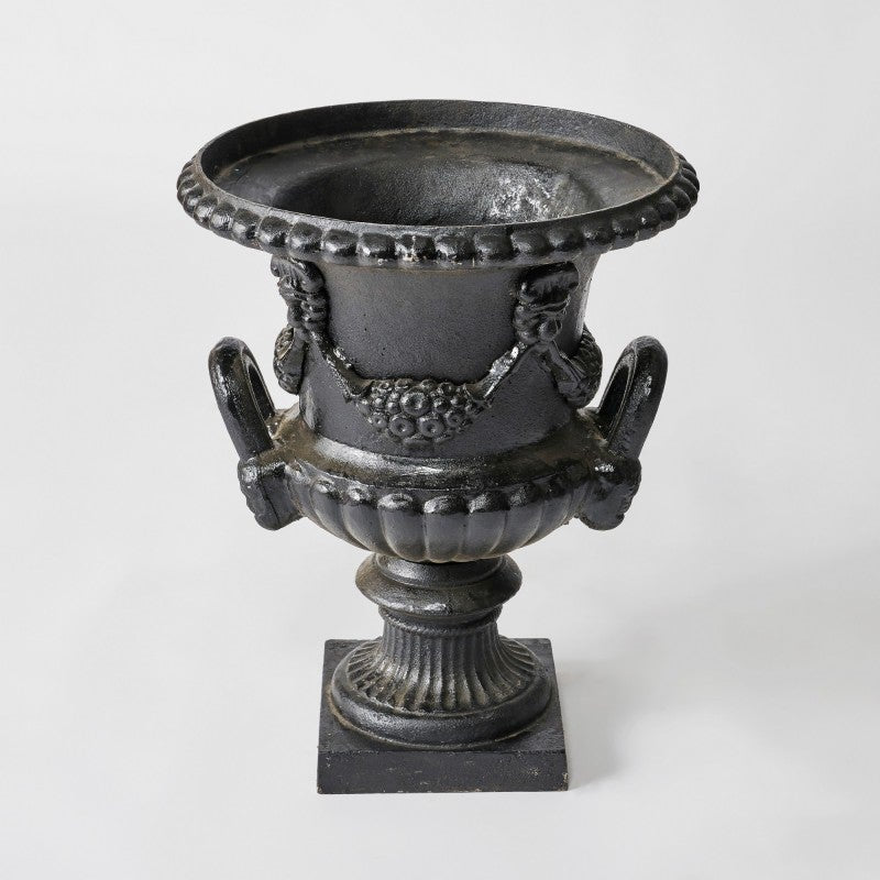 Ferrara Cast Iron Garden Urn. Colours. HOLD