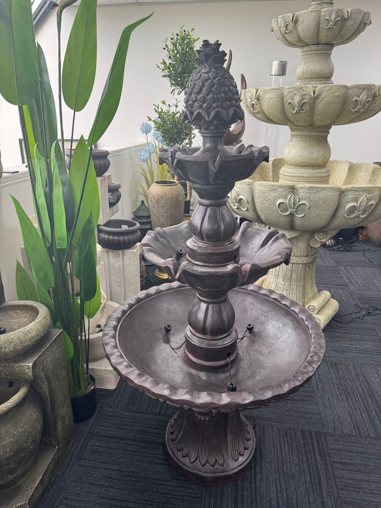 Arenzano Stone Effect 5-Tier Electric Powered Fountain