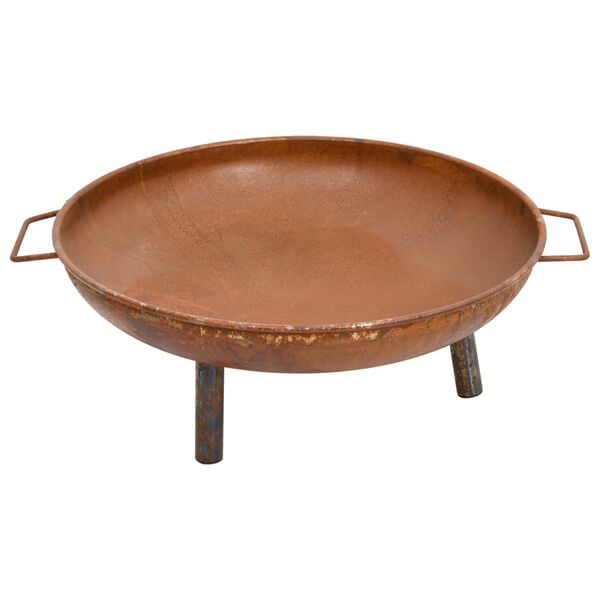 Ayan Steel Firepit. 67.5x58x22.5cm