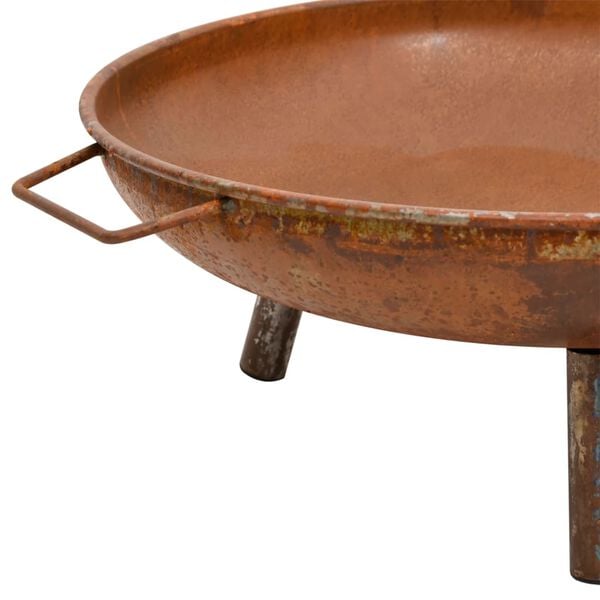 Ayan Steel Firepit. 67.5x58x22.5cm