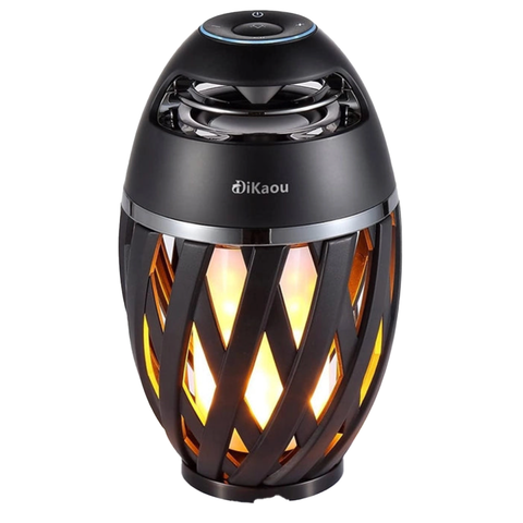 Prisma LED Flame Table Lamp w/Bluetooth Speakers