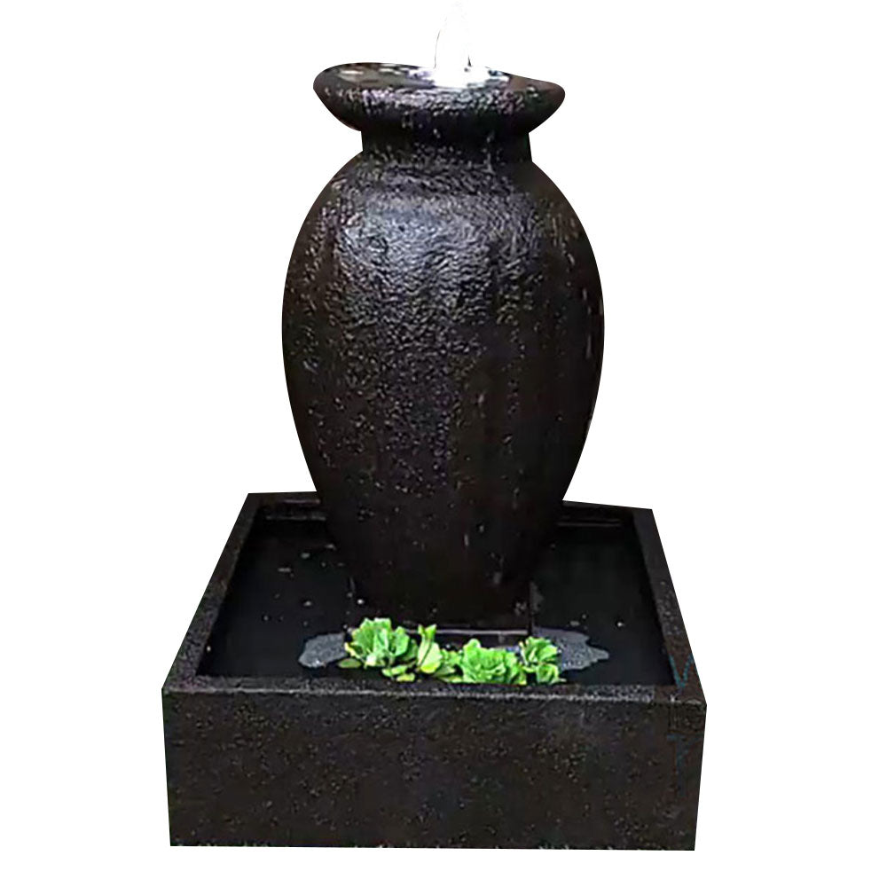 Large Grecia Traditional Fountain. 1.4m - Rust, Charcoal