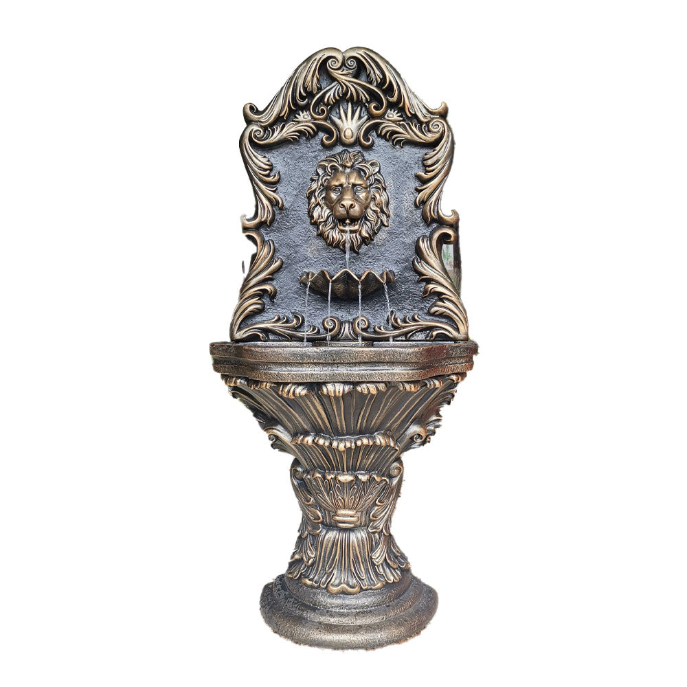 Eleganta Lion Solar Water Fountain